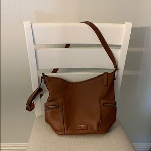 Fossil Cross-Body Bucket Bag